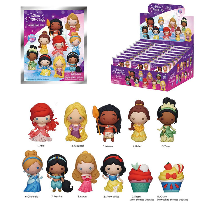 Disney Princess PVC Blind Bag Keychain by MONOGRAM PRODUCTS (H.K.) LTD