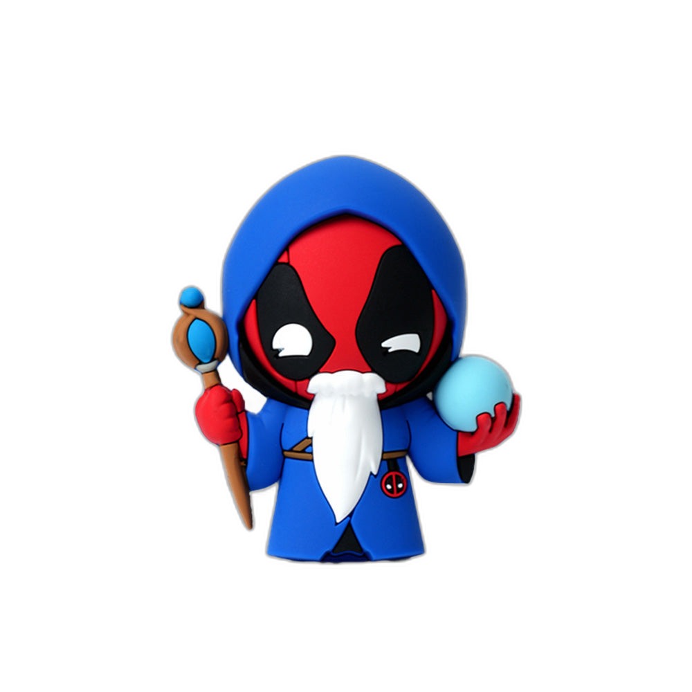 Marvel Official Licensed Deadpool 3D Refrigerator Magnet - Cute Cartoon Character Anime Style Kitchen Decoration