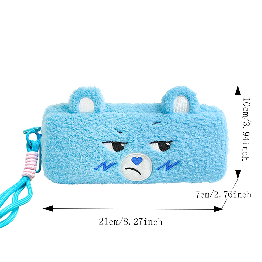 Carebears Official Licensed Plush Pencil Case