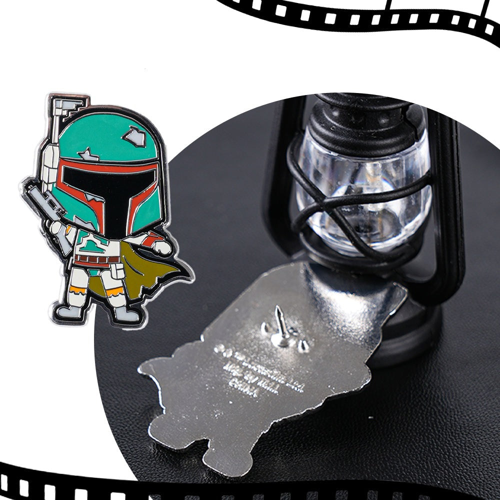 Disney Official Licensed Star Wars Zinc Alloy Brooch Collection