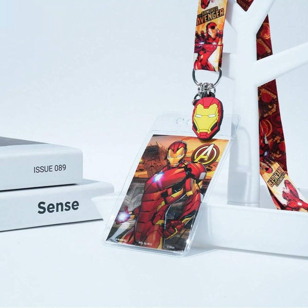 Marvel Official Licensed Iron Man Lanyard Card Holder
