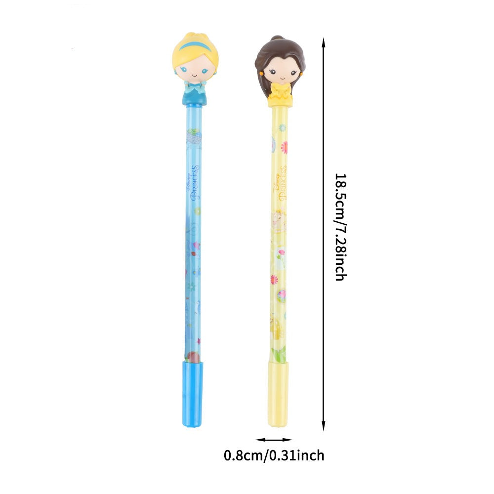 Disney Princess Cartoon Pattern Gel Pen - Official Licensed Stationery