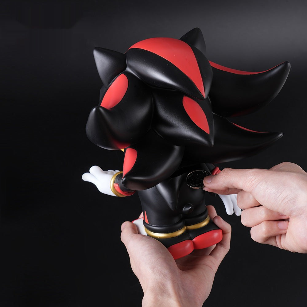 Sonic Official Licensed Shadow PVC Piggy Bank Collectible