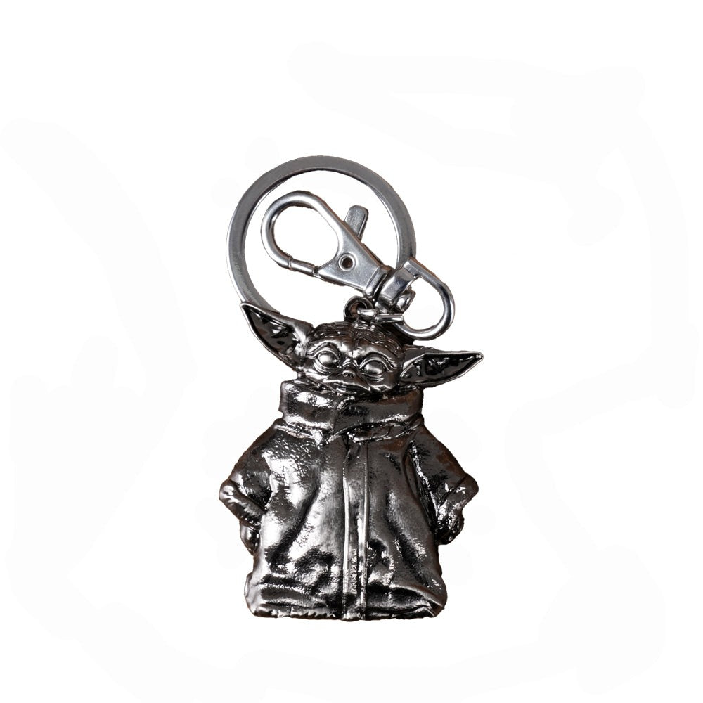 Officially Licensed Star Wars Yoda 3D Metal Keychain Clip Main image