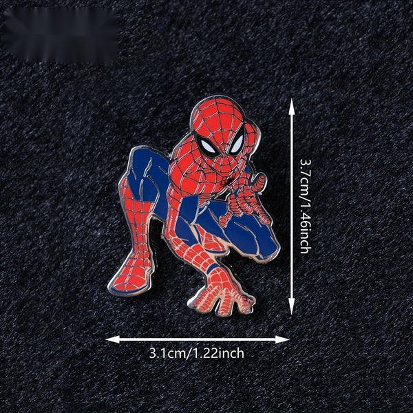 Marvel Official Licensed Spider-Man Zinc Alloy Brooch