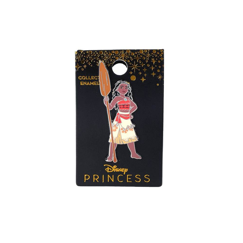 Disney Official Licensed Collectible Enamel Princess Brooch - Belle, Jasmine, Ariel Series Main image