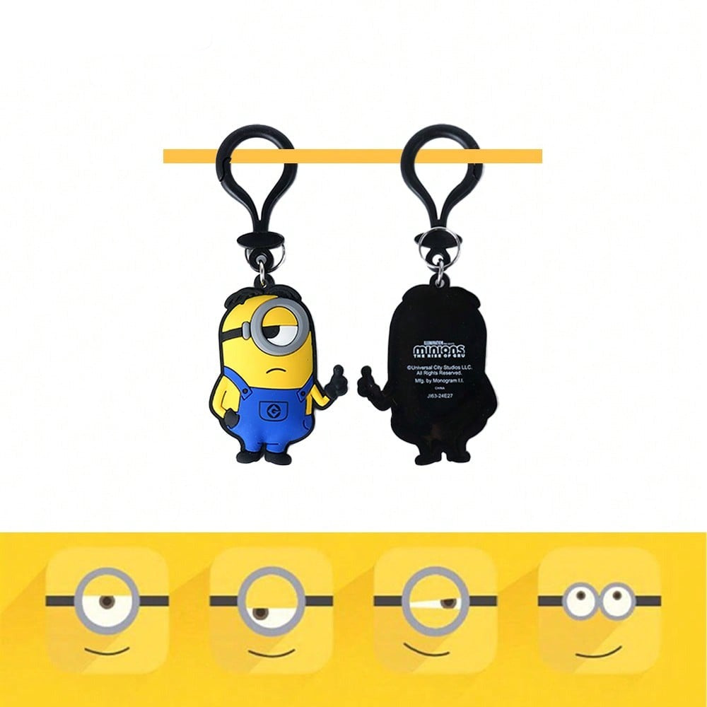 Official Minions Stuart Soft Touch PVC Keychain