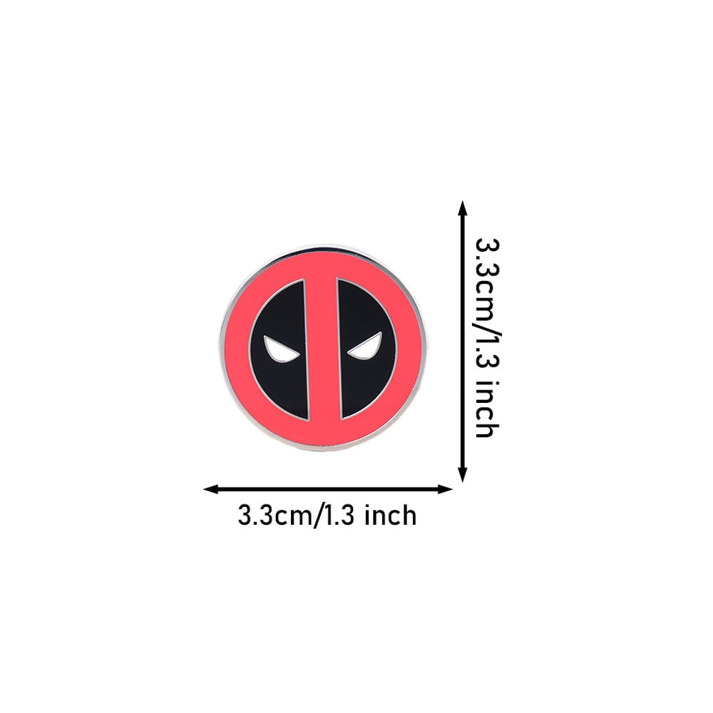 MARVEL Deadpool Metal Enamel Pin Secondary image