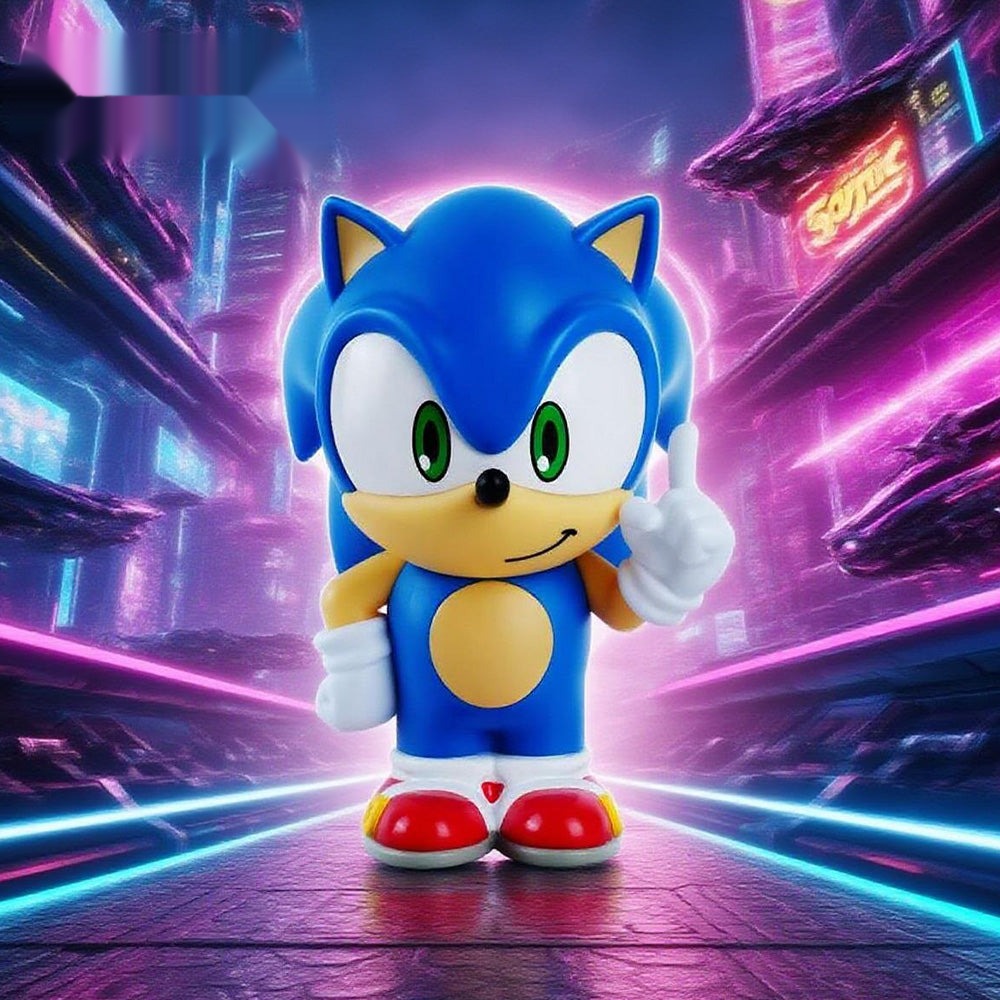 Sega Official Sonic PVC Piggy Bank