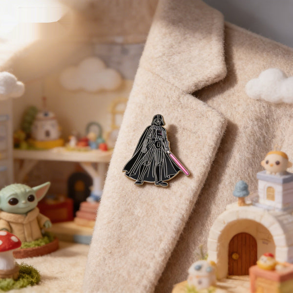 Star Wars Darth Vader Zinc Alloy Brooch by MONOGRAM PRODUCTS (H.K.) LTD