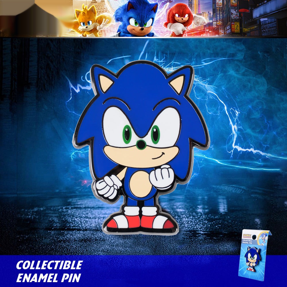 Sonic the Hedgehog Official Licensed Zinc Alloy Brooch Secondary image