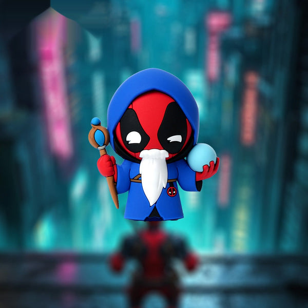 Marvel Official Licensed Deadpool 3D Refrigerator Magnet - Cute Cartoon Character Anime Style Kitchen Decoration