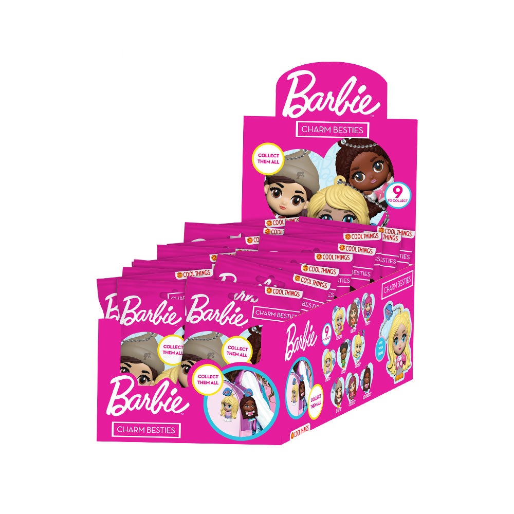 Official Barbie 3D Animation Character Series Blind Bag PVC Keychain