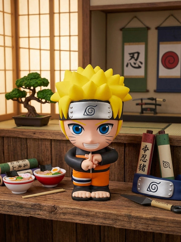 Naruto PVC Piggy Bank - Officially Licensed Collectible