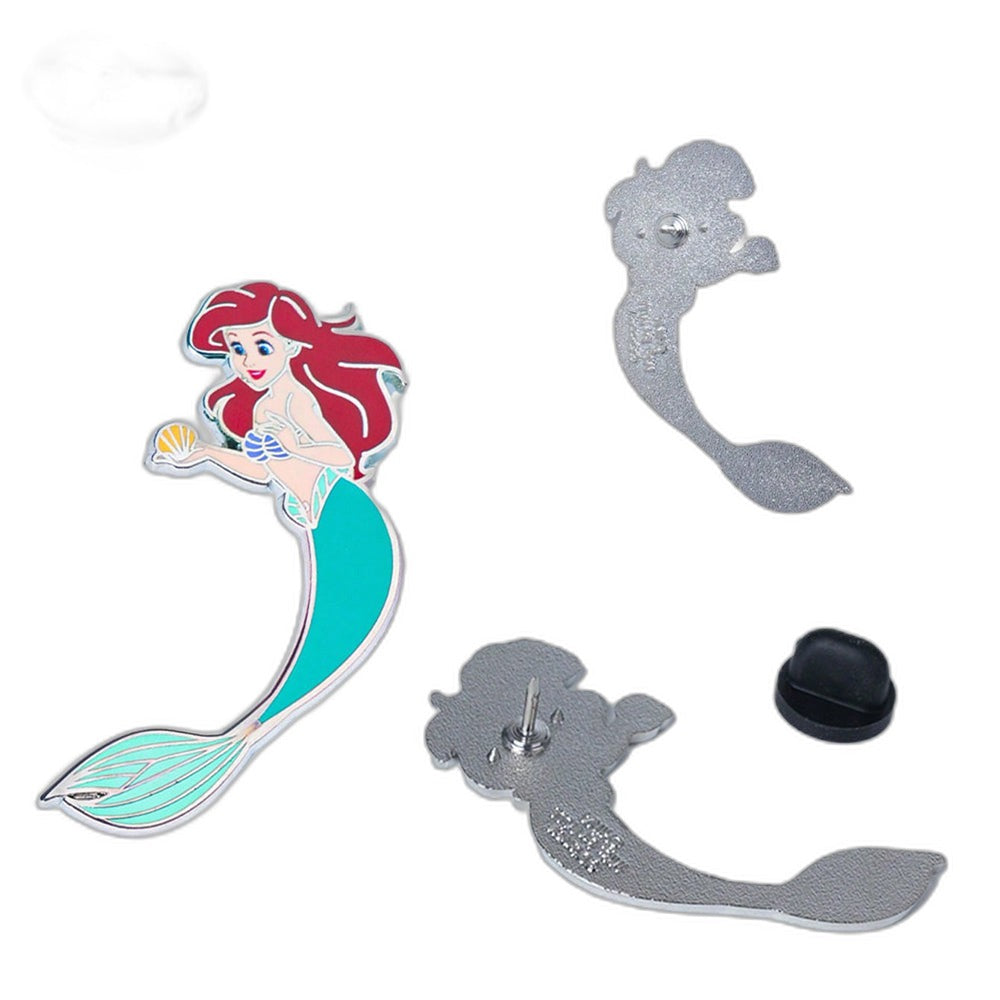 Disney Princess Enamel Brooch - Belle, Jasmine, Ariel Series