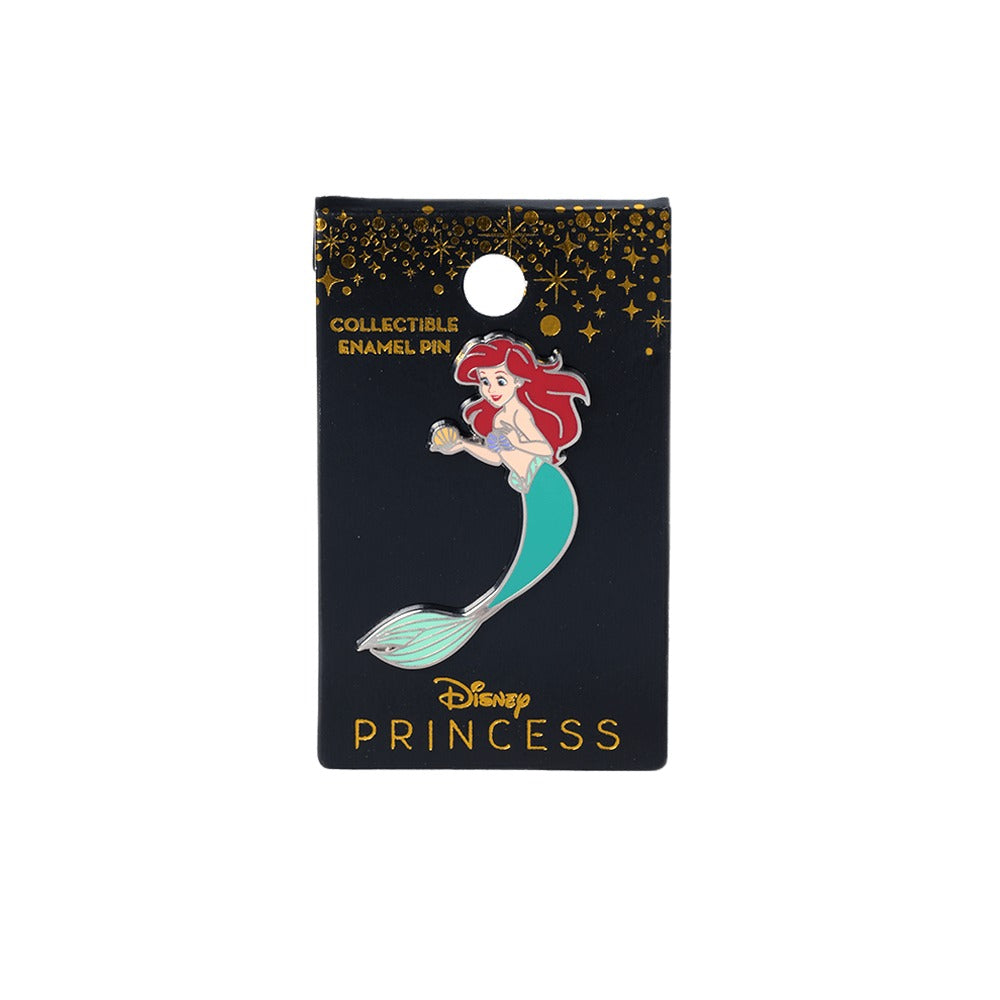 Disney Princess Enamel Brooch - Belle, Jasmine, Ariel Series