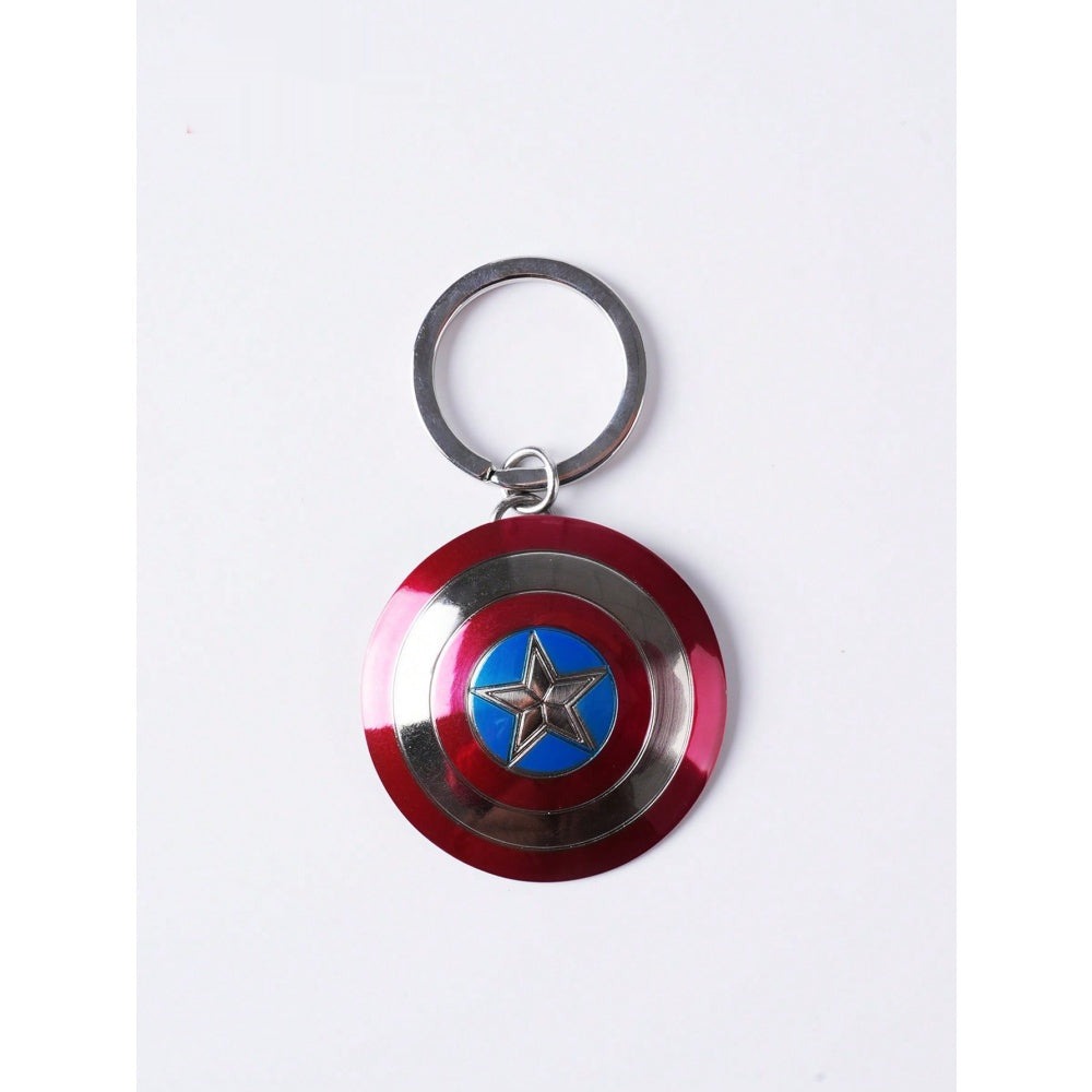 Marvel Captain America Shield Alloy Keychain