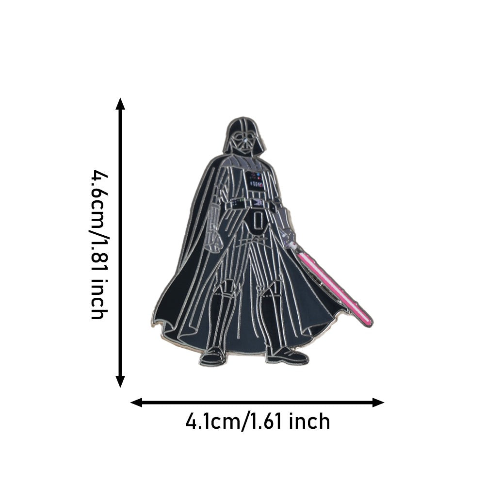 Star Wars Darth Vader Zinc Alloy Brooch by MONOGRAM PRODUCTS (H.K.) LTD