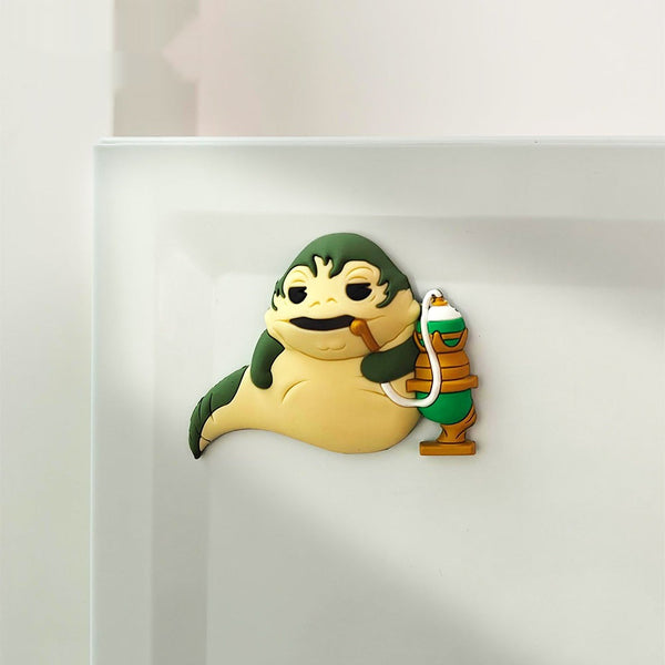 Star Wars Official Licensed Jabba the Hutt 3D Foam Magnet - Darth Vader Broken Helmet Fridge Magnet