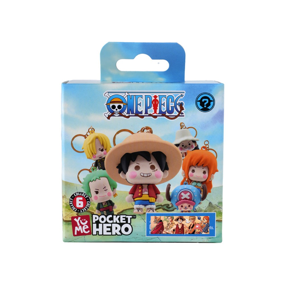 One Piece PVC Blind Box Keychain