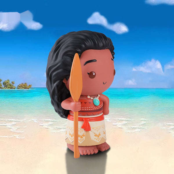 Disney Moana Adventure Princess PVC Piggy Bank - Cartoon Style Coin Bank Collectible