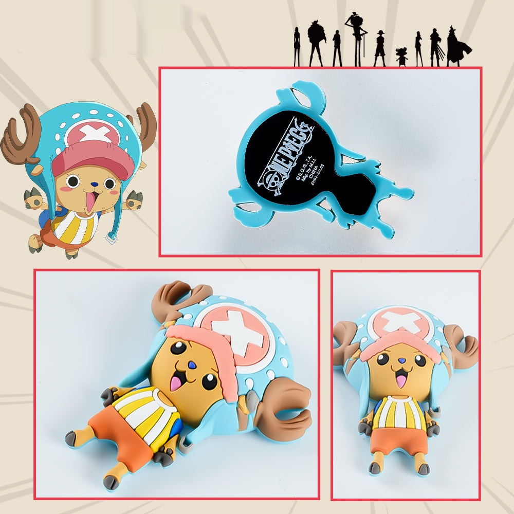 Netflix Official Licensed One Piece Chopper Cartoon Character Refrigerator Magnet