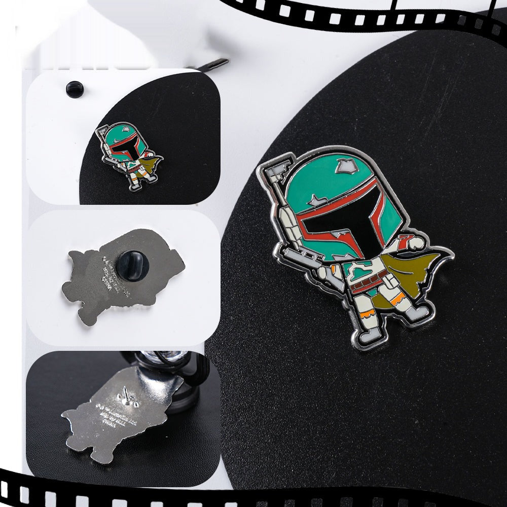 Disney Official Licensed Star Wars Zinc Alloy Brooch Collection