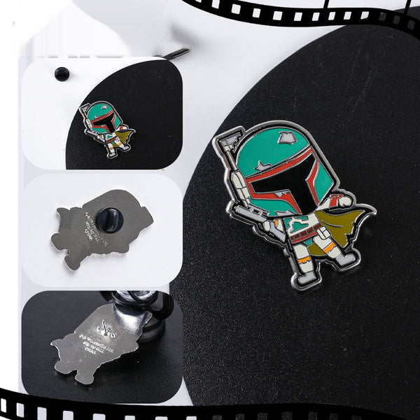 Disney Official Licensed Star Wars Zinc Alloy Brooch Collection