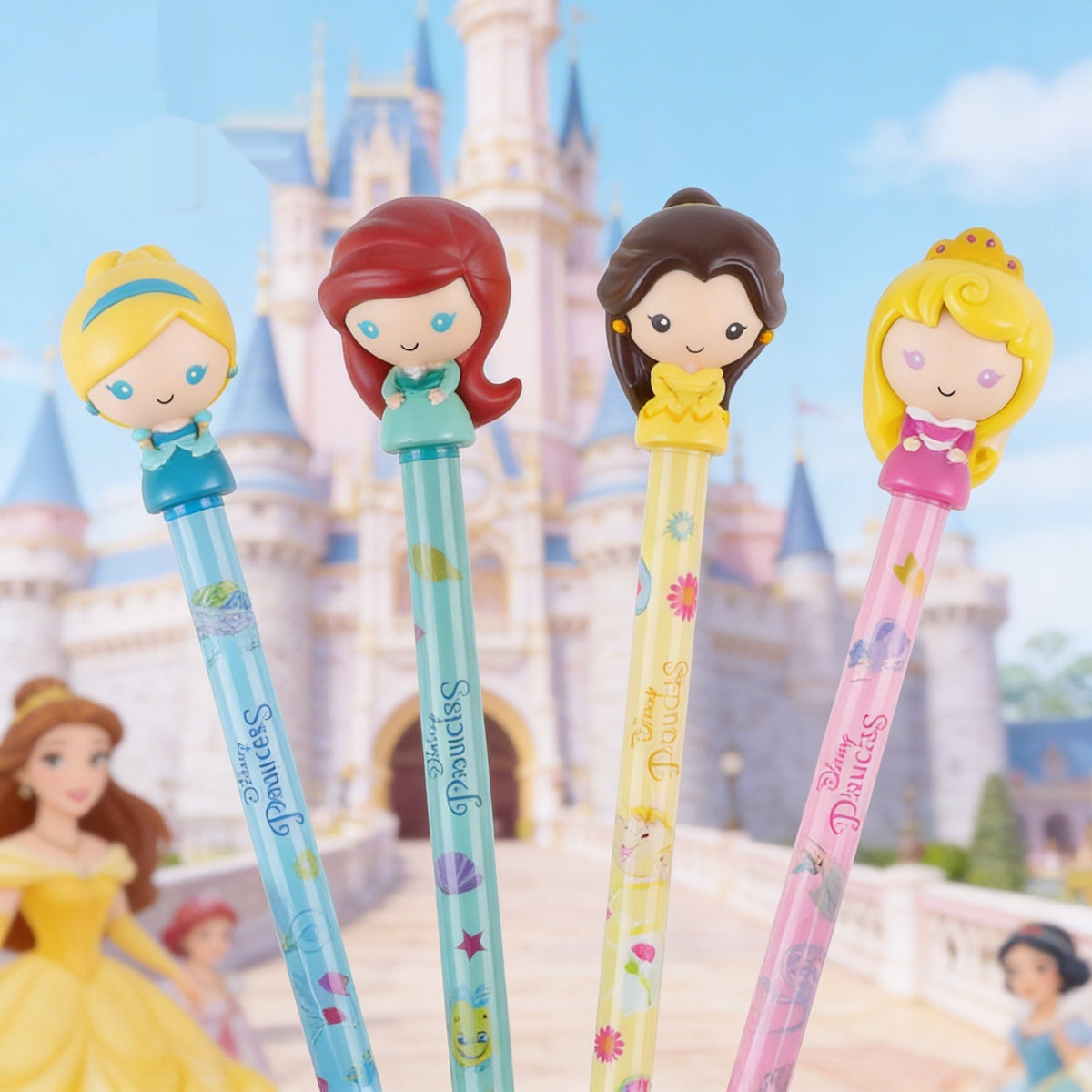 Disney Princess Cartoon Pattern Gel Pen - Official Licensed Stationery