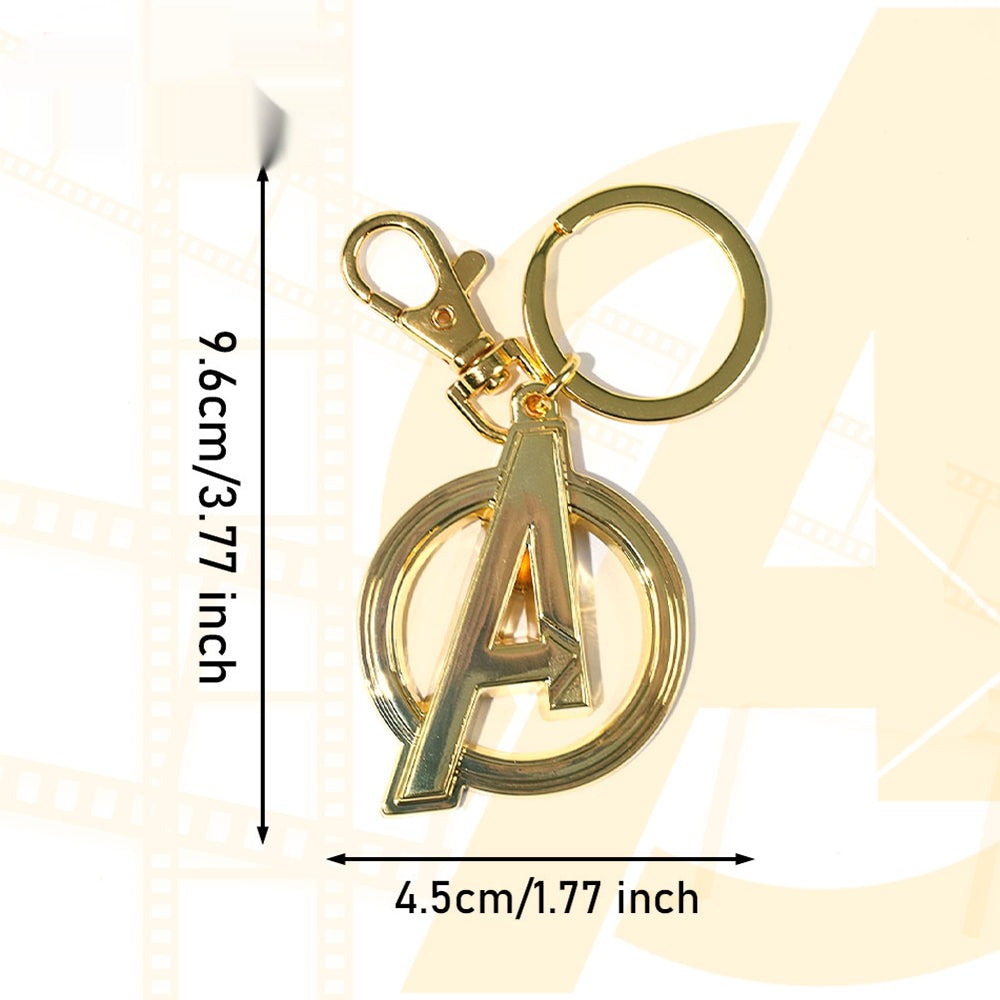 Marvel Official Licensed Avengers Logo Alloy Keychain