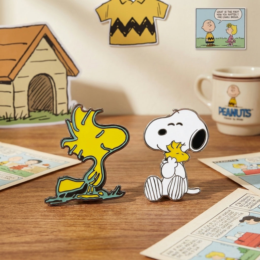 Snoopy Official Licensed Zinc Alloy Brooch