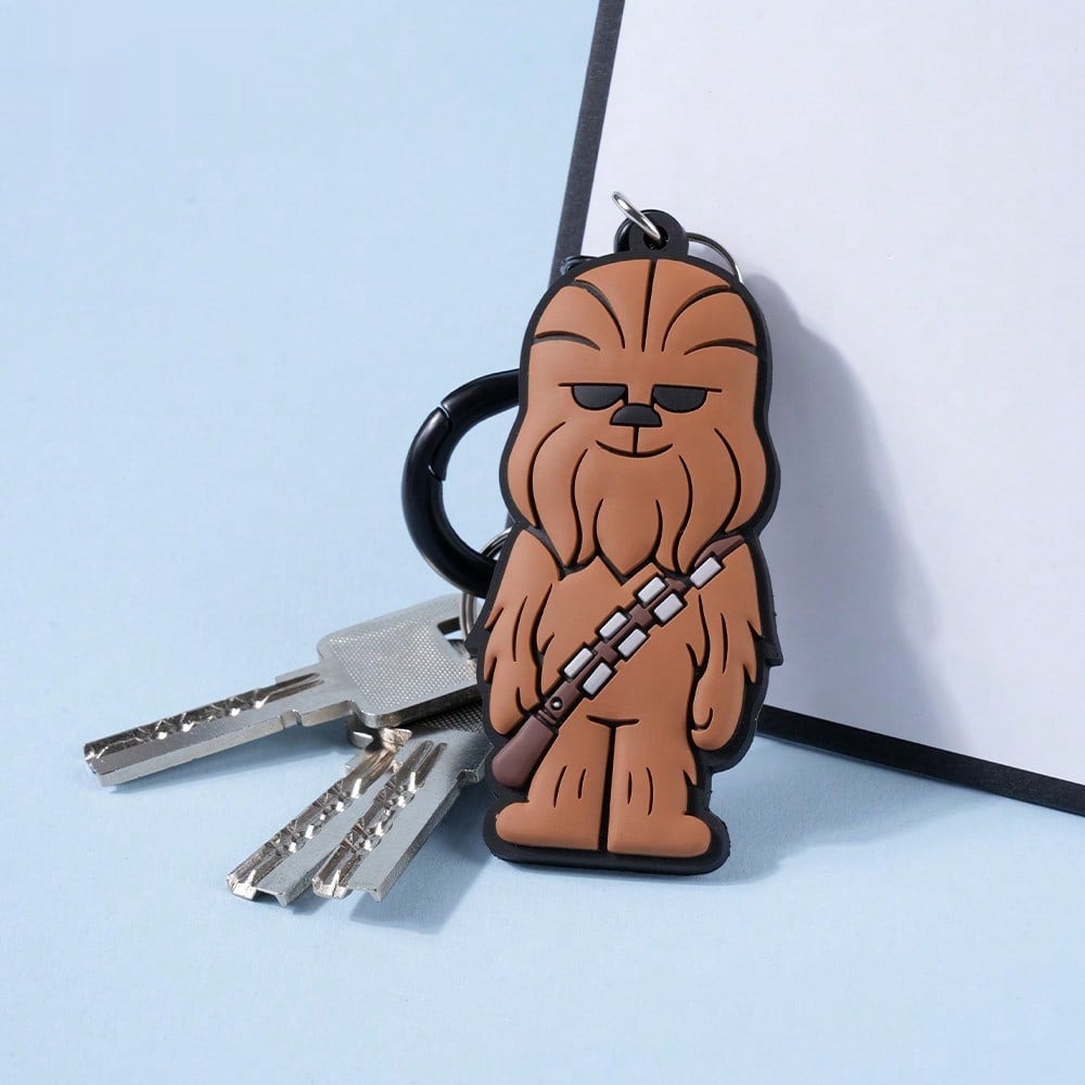 Star Wars Official Licensed Chewbacca PVC Keychain