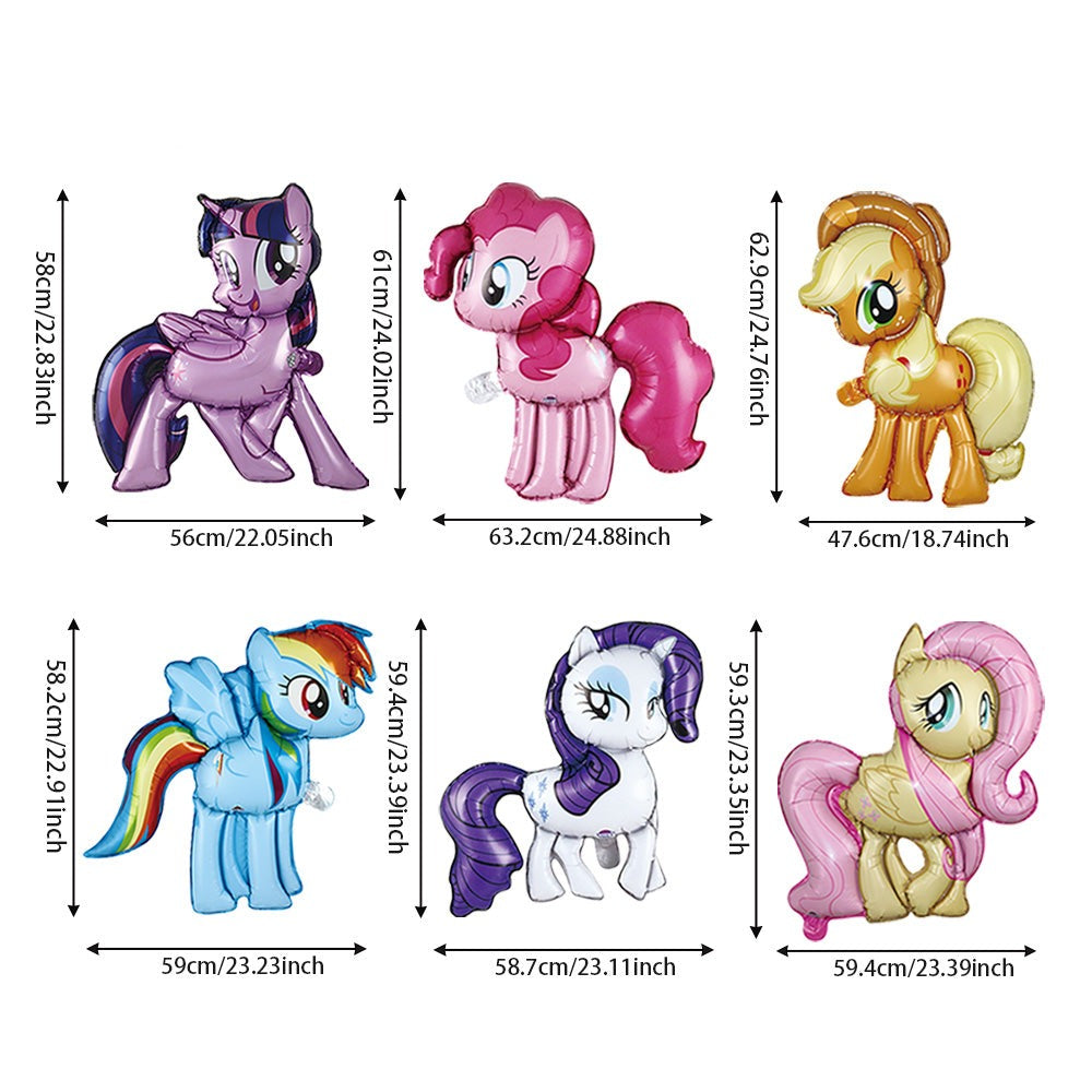 Joyful My Little Pony Balloon Secondary image