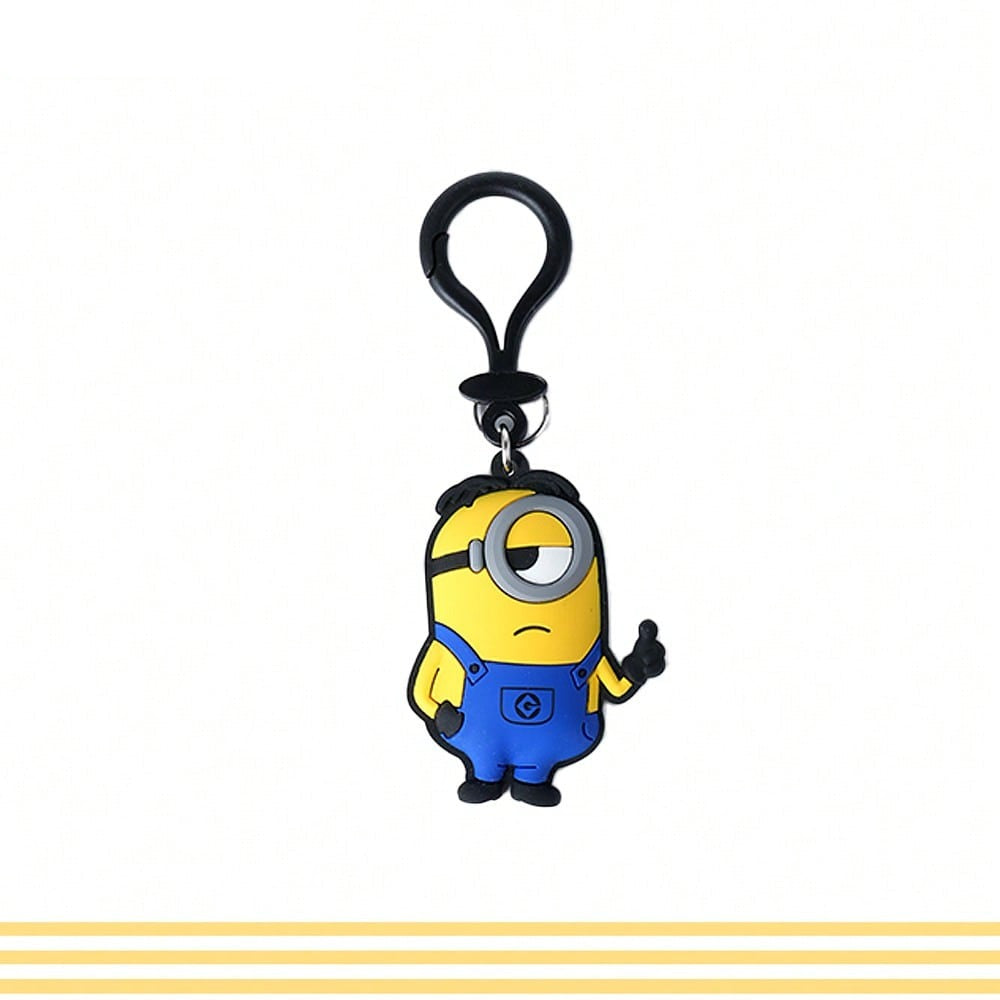 Official Minions Stuart Soft Touch PVC Keychain