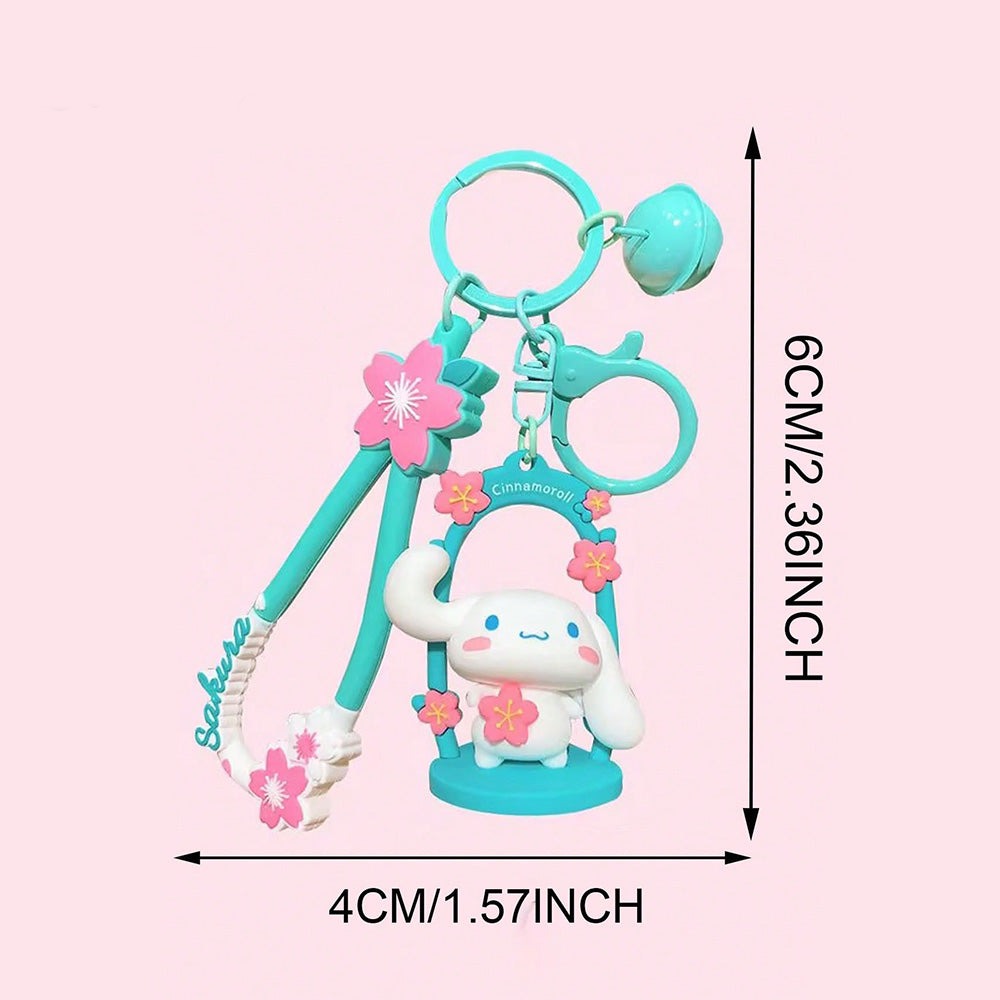 Zhongchi Cinnamoroll PVC Keychain Secondary image
