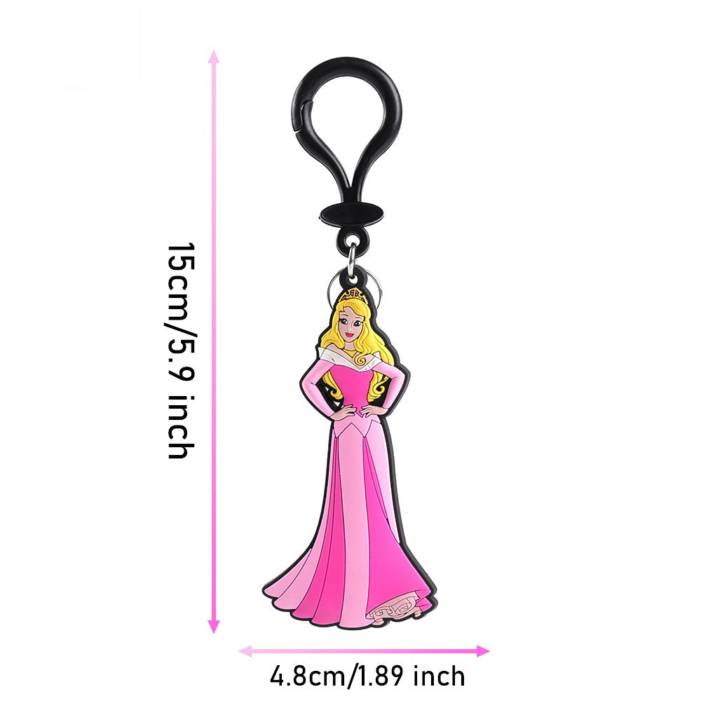 Disney Aurora Princess PVC Keychain