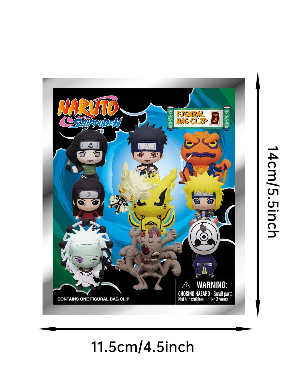 Naruto Official Licensed PVC Blind Box Keychain