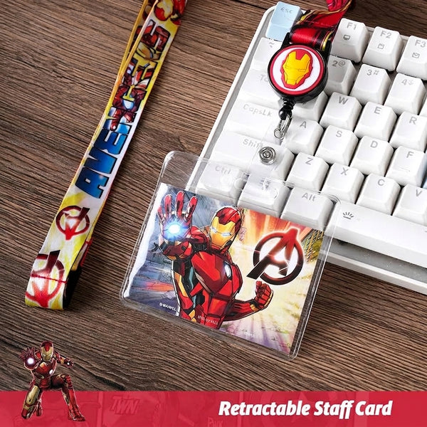Marvel Official Licensed Card Holder - Iron Man & Captain America