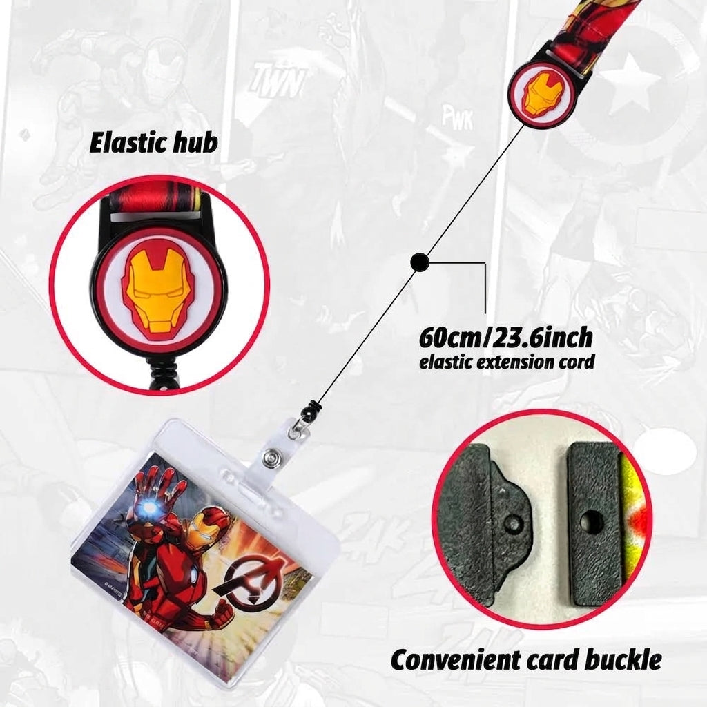 Marvel Official Licensed Card Holder - Iron Man & Captain America