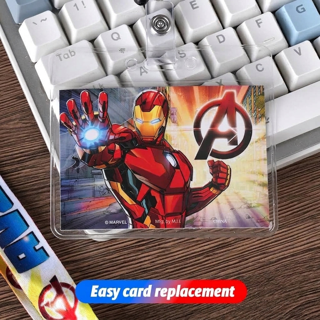 Marvel Official Licensed Card Holder - Iron Man & Captain America Secondary image