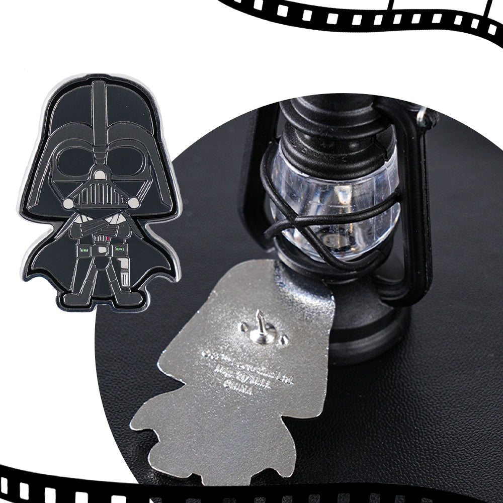Disney Official Authorized Metal Character Brooch Collectible Edition - Darth Vader, Stormtrooper, Yoda, RDR2 and Other Pins Badges