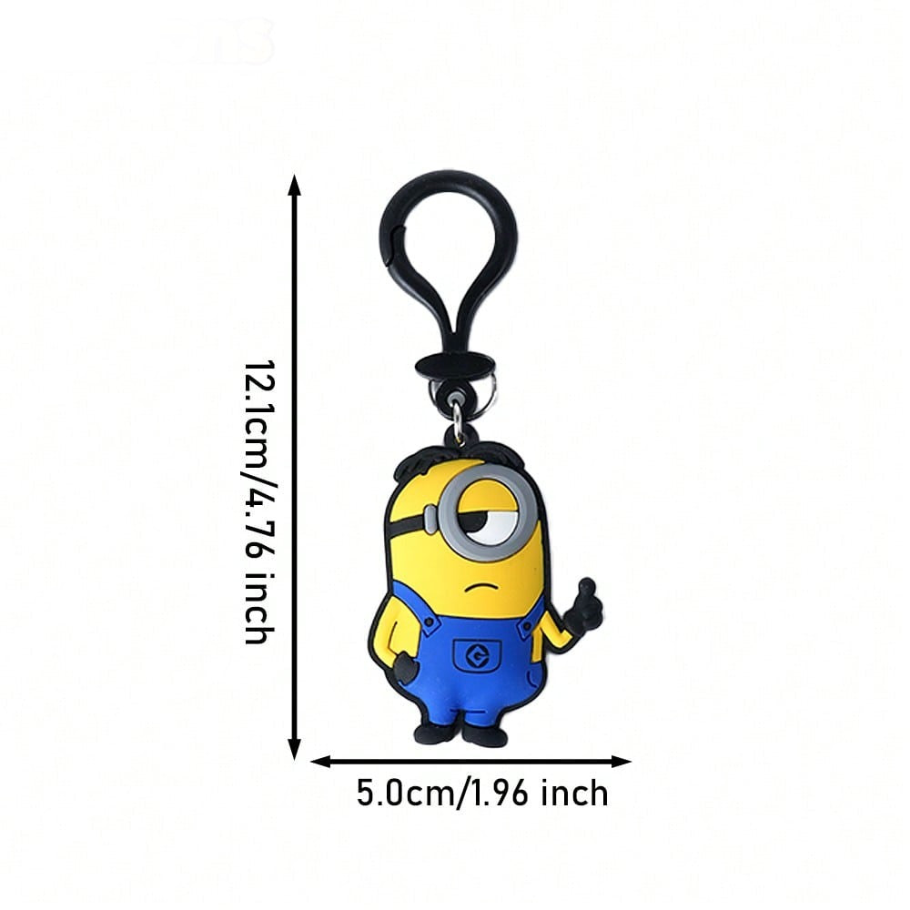 Official Minions Stuart Soft Touch PVC Keychain