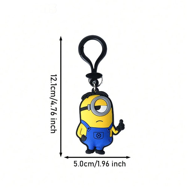 Official Minions Stuart Soft Touch PVC Keychain