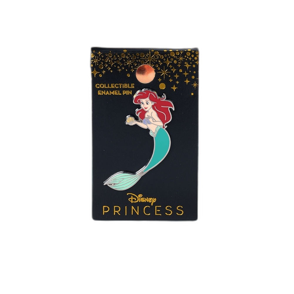 Disney Princess Enamel Brooch - Belle, Jasmine, Ariel Series