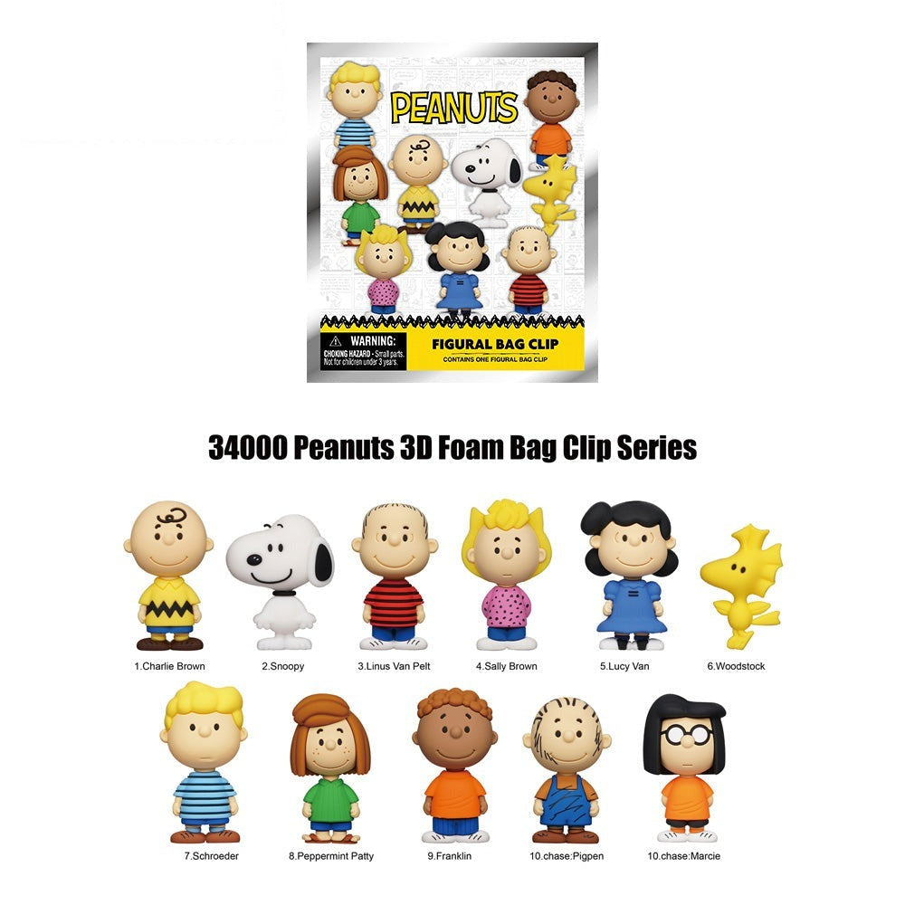 Snoopy Official Licensed Blind Bag PVC Keychain