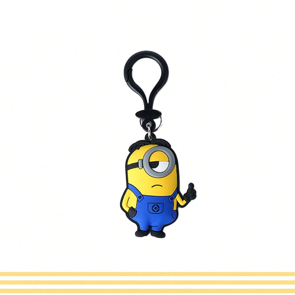 Official Minions Stuart Soft Touch PVC Keychain