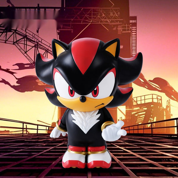 Sonic Official Licensed Shadow PVC Piggy Bank Collectible