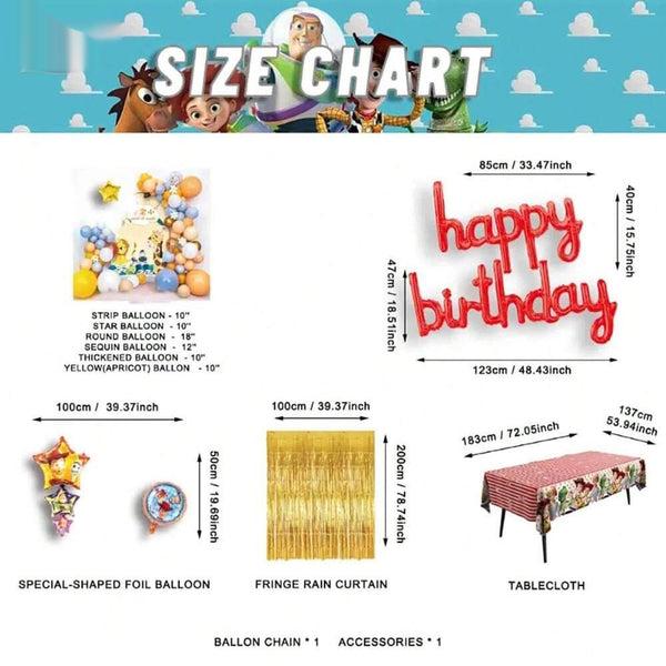 Disney Official Licensed Balloon Set by TOYTORY
