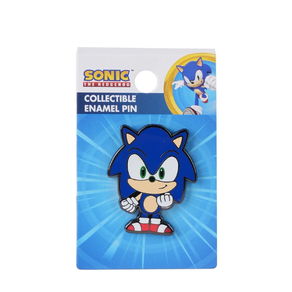 Sonic the Hedgehog Official Licensed Colorful Zinc Alloy Brooch
