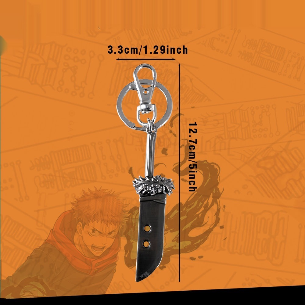 Jujutsu Kaisen Itadori Yuji Metal Keychain